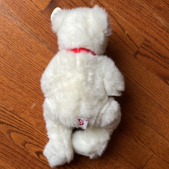 Ty Romeo Bear  14 inch plush white - Picture 4 of 7